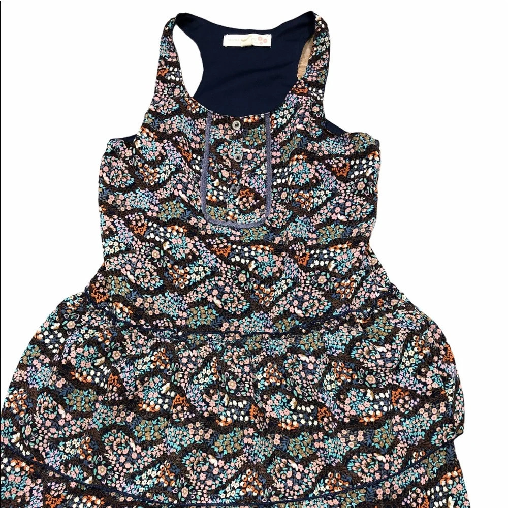 Rachael & Chloe kids size 10 floral tiered dress